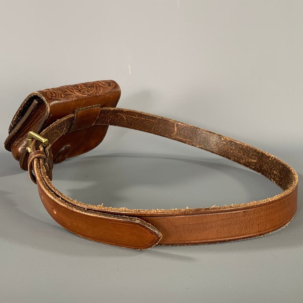 RALPH LAUREN Brown Leather Fanny Pack Bags & Leather Goods - Picture 6 of 10